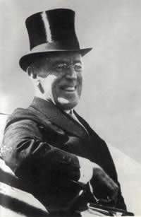 伍德罗·威尔逊提出解决战后问题的14点方案