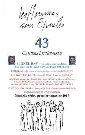 Lionel RAY ou le poème pour condition