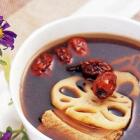 莲藕发菜红豆汤