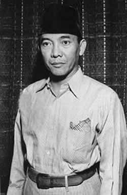 印尼总统苏加诺诞生